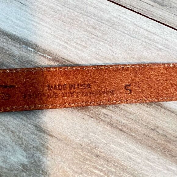 Talbots leather belt women’s small brown southwestern bohemian classiccore herit - Picture 10 of 10